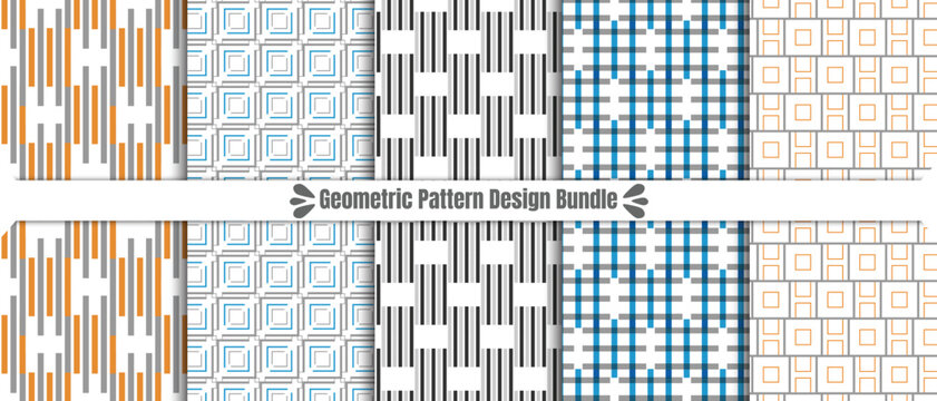blue and white background, Seamless black and blue patterns vector set, Creative design black and blue patterns with retro, modern, trendy texture