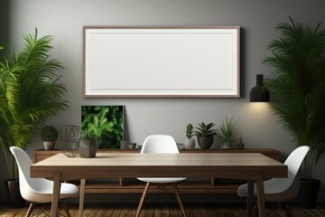 Mock up Corporate branding frame. isolate background. Generative AI