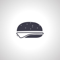 hamburger icon. cheeseburger icon. Burger icon.
