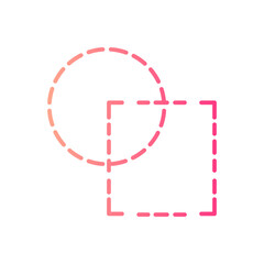 circular gradient icon