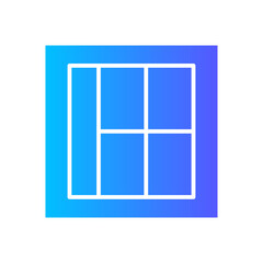 square gradient icon