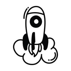 Business Startup doodle Icon Design illustration. Business Symbol on White background EPS 10 File