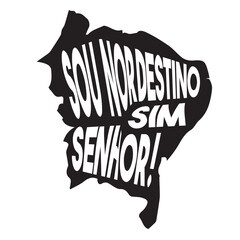 nordeste, nordestino, dia do nordestino, dia do nordeste, mapa do nordeste © Manoel