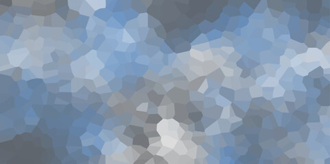 Polygonal Mosaic Background .Light gray and blue abstract mosaic seamless pattern. Vector crack background. Endless texture. Ceramic tile fragments. - vector.