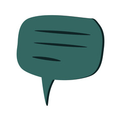 organic shape flat illustration, full color icon