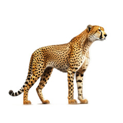 Cheetah , Illustration, HD, PNG