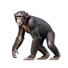 Fototapeta premium Chimpanzee , Illustration, HD, PNG