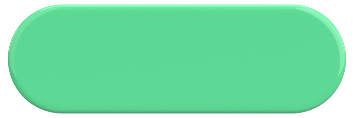 3D button. Empty button. 3D illustration.