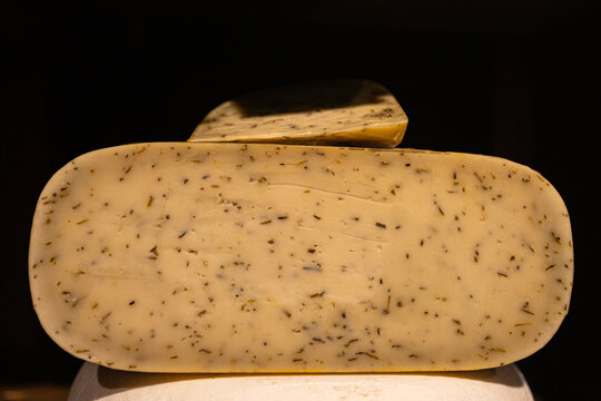 Dutch cheese with cumin