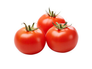 tomatoes isolated on white background