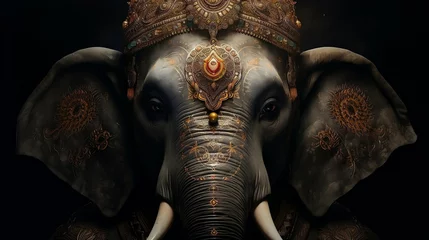 Türaufkleber Lord Ganesha © Sergey
