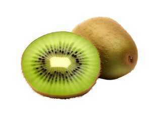 kiwi fruit isolated on white background
