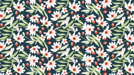 tile seamless pattern vintage flowers for fabric, textiles, clothing, wrapping paper, repeat flowers ,tile flowers ,seamless  flowers ,pattern flowers 