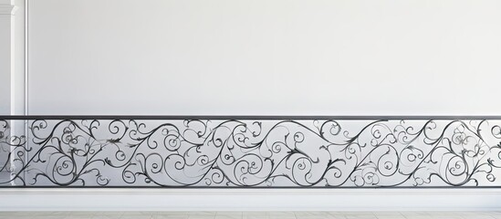 House white wall architecturally designed staircase railing