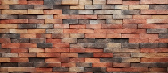 brick tile pattern for building background