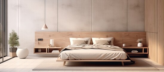 Stunning interior in a bedroom