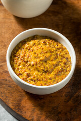 Organic Brown Spicy Grainy Mustard