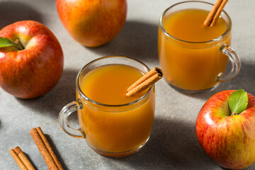 Warm Homemade Apple Cider