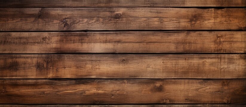 Old worn out wooden plank with a rustic and distressed appearance
