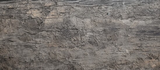 Obraz premium Dark gray chipboard with rough grunge texture