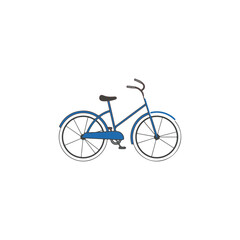Fototapeta na wymiar bike vector type icon