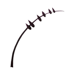 Ukrainian folk art of Petrykivka leaf