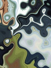 abstract background with a psychedelic pattern and a lot of colored spots