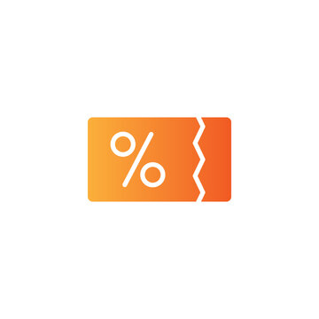 Discount Percent Icon, Promotion Icon