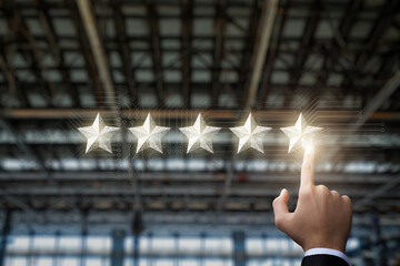 The concept of ranking in the industry.