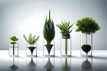 plant in a vase Generated Ai