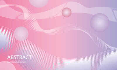 Pastel Abstract   blur gradient 
 pink and purple Background with Geometric  Elements Of Fluid Shapes Vector