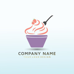 Logo for ice cream shop in down town Toronto