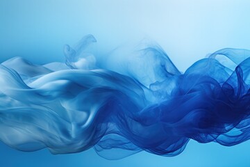 blue and white smoke in the air