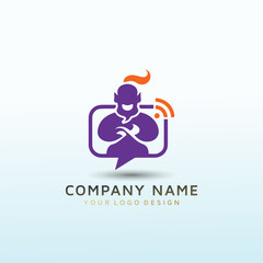 Playful but trusting Genie logo to convey trust