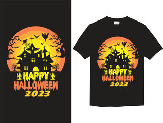 Happy Halloween t-shirt design 2024, halloween tshirt design, halloween t-shrit design vector file,