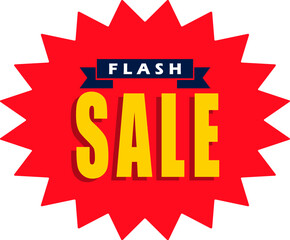 vector flash sale modern banner promotional