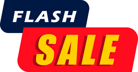 vector flash sale modern banner promotional