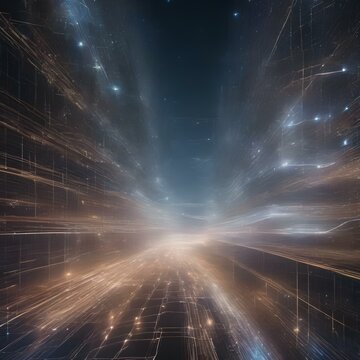A sprawling, interconnected network of data streams visualized as a sprawling, intricate web2