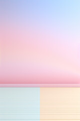 Fototapeta premium Simple. pastel Clean background