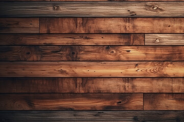 Fototapeta premium Wooden background or texture with knots and nail holes. Natural pattern