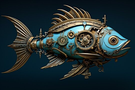 Steampunk Fish Images – Browse 1,521 Stock Photos, Vectors, and Video
