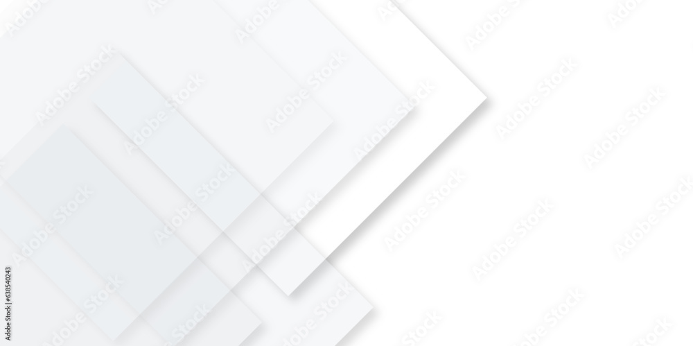 Aufkleber Abstract seamless modern white and gray color technology concept geometric line vector background. Background seamless with lines and technology texture background. Space design concept.