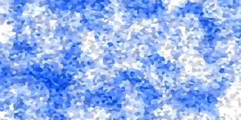 Blue crystal winter snow glass illustration background. Blue vector winter watercolor art background. Hand drawn abstract illustration. Winter wallpaper design for cards, flyers, poster, banner.