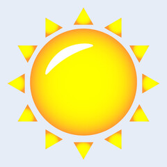 Sun weather sunny day summer hot weather forecast fun good mood