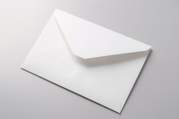 a plain envelope in white color. Generative AI