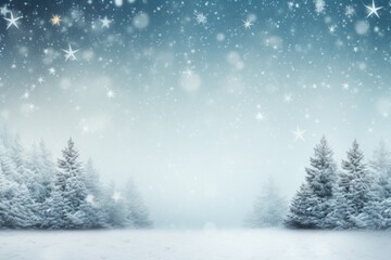 Winter Wonderland themed background large copy space - stock picture backdrop