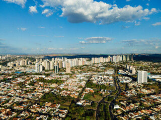 Vista aérea de Ribeirão Preto - SP - zona sul