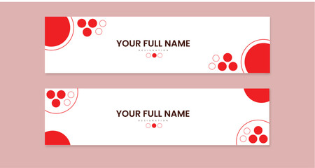 Dynamic Horizons: Facebook Banner Vector Art