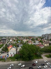 view of the city of Dnipro