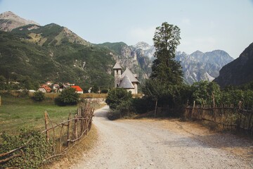 Theth Church - Kisha e Thethit - in Theth, Albania